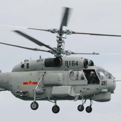Protipodmorni helikopter PLA prvič opažen pri vstopu v zračno območje Tajvana