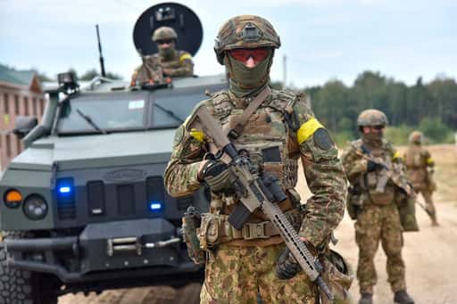 In Kiew sagten sie, die ukrainische Armee sei „geistig“ bereit, jeden Angriff abzuwehren