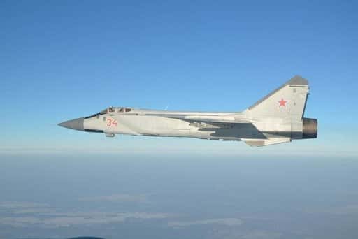 Ryssland - Besättningarna på MiG-31 förstörde fiendens högprecisionsvapen