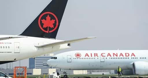 Air Canada je kljub Omicronu objavila manjšo izgubo v četrtem četrtletju pri okrevanju znakov