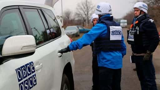 The OSCE mission was not allowed to the site of the impact of the projectile in the Kiev-controlled Stanytsia Luhanska