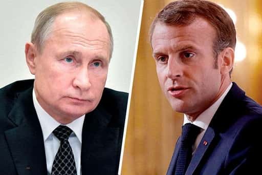 Putin will have a telephone conversation with Macron on February 20
