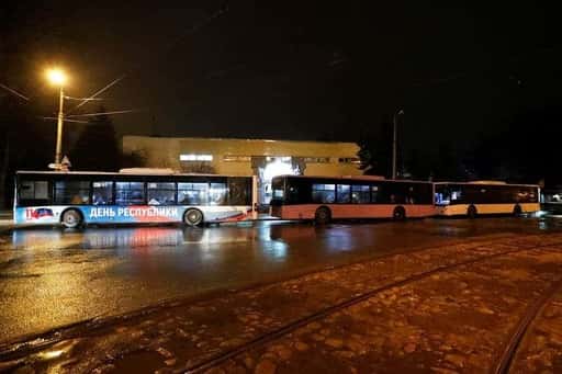 Public transport stopped running in Donetsk