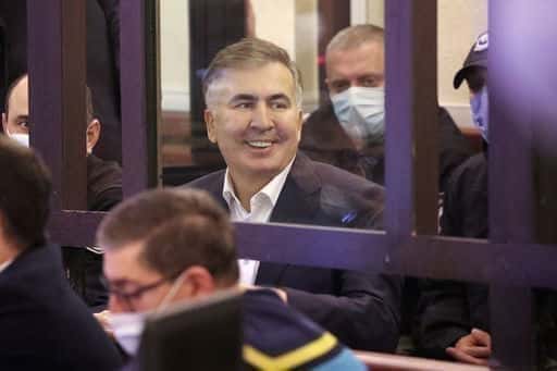 Saakasjvili kondigde een hongerstaking voor onbepaalde tijd aan vanwege slechte behandeling in de gevangenis