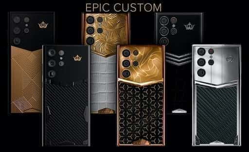 In Russia, you can order the epic Samsung Galaxy S22, Galaxy S22 + and Galaxy S22 Ultra in the style of Vertu