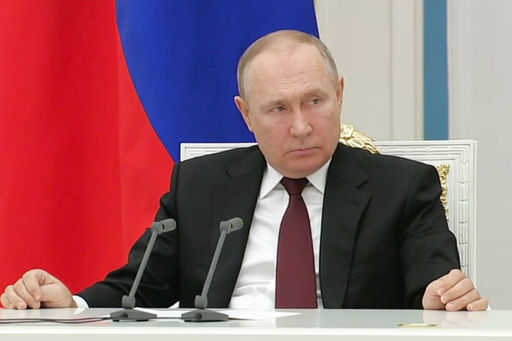 Poetin stelde tijdens een vergadering van de Veiligheidsraad voor om de kwestie van de erkenning van de DNR en LNR op te lossen