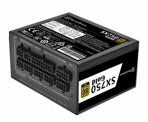 SilverStone SX750 Gold PSU SFX-dir