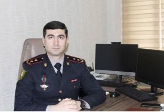 Uma nova nomeação foi feita no Departamento Principal de Polícia de Trânsito do Azerbaijão