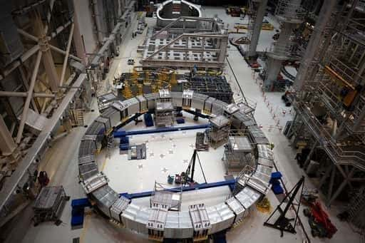 Rosatom förnekade att ha stoppat monteringen av den internationella experimentreaktorn i Frankrike