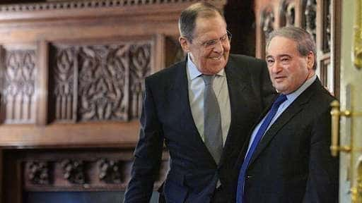 Sergei Lavrov ha riposato a Damasco