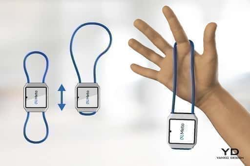 Facebook'tan Smartwatch 2.0 (Meta): çıkarılabilir ekran, kamera ve olağandışı kayış: