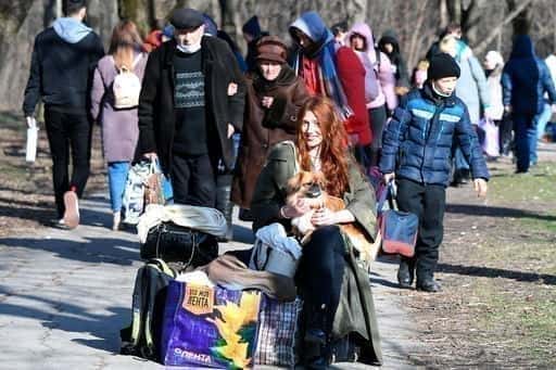 Kremeľ zhodnotil situáciu s evakuáciou obyvateľov Donbasu