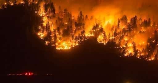 Canada - Bosbranden zullen de komende decennia grote delen van de wereld verschroeien, waarschuwt de VN