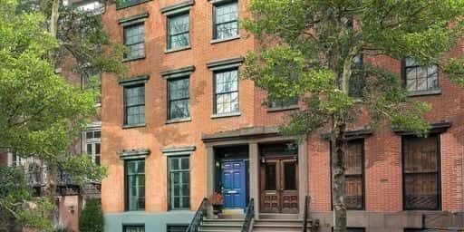 Historiskt radhus i New Yorks West Village besöker marknaden för första gången på 75 år