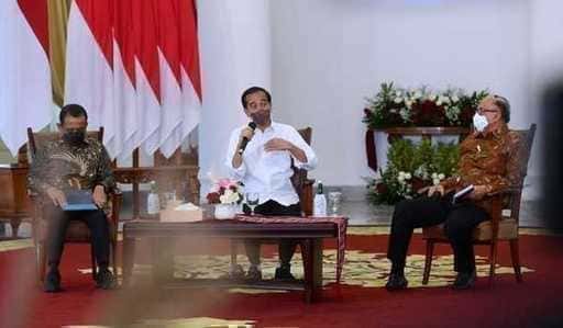Spotkanie w pałacu Bogor, Indro Warkop docenia przybyszkę Jokowi pełną talentu, Shafira Veliza udowadnia, że ​​może kontynuować pracę.