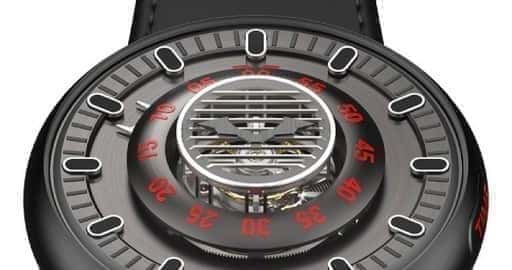 134 000 $ Tourbillon Batmana pojawia się w sygnale nietoperza, który mieści zegarek