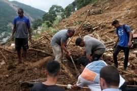 Počet obetí brazílskej búrky po týždni stúpol na 186
