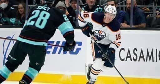 Kanada – Tyler Benson z Edmontonu Oilers dúfa, že bude stavať na prvom góle v NHL