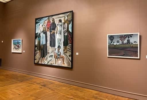 У Новай Траццякоўскай галерэі адкрылася выстава работ Народнага мастака Таіра Салахава ВІДЭА ВІДЭА