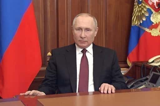 خاطب بوتين الروس بخطاب متلفز. الشيء الرئيسي