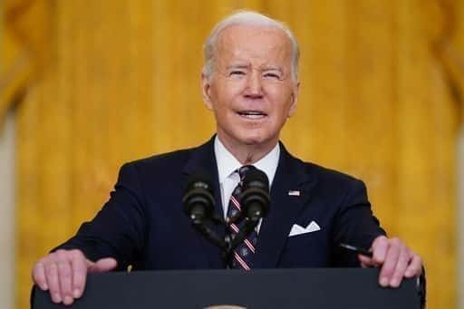 Biden: the people of Ukraine were subjected to an unjustified attack by Russian forces