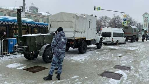 Mais de 50 participantes de um comício não autorizado foram detidos em Moscou