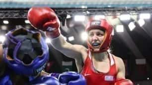 The Olympic champion did not let the Kazakh woman into the finals of the small world boxing championship