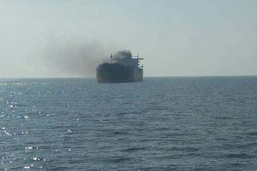 Russische bemanning van tanker beschoten in Zwarte Zee gered