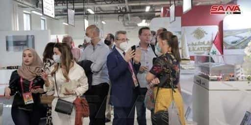 Brasilianische Delegation besucht syrischen Pavillon auf der Expo 2020 in Dubai