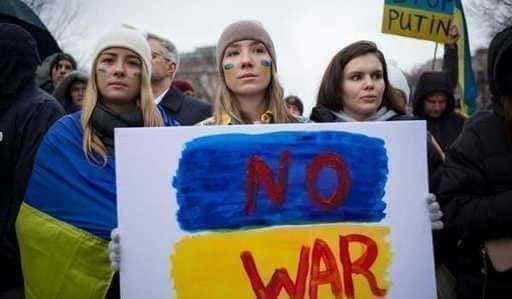 Protesty wojenne na Ukrainie, tysiące zatrzymanych Rosjan
