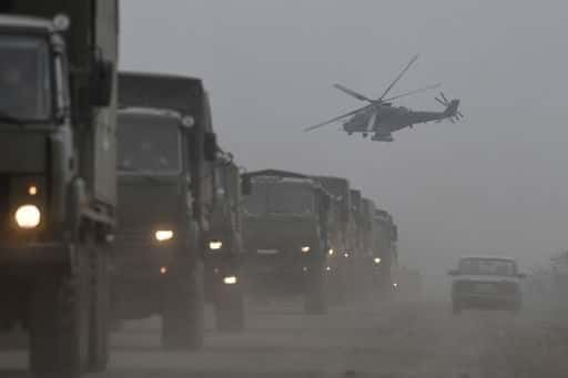 Le truppe russe sono entrate a Melitopol ucraina