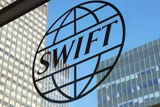 Statsduman kallade bortkopplingen av Ryssland från SWIFT för icke-dödlig