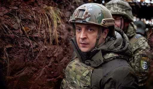 Zelenskiy: Ukrainska trupper stoppar ryska försök att erövra Kiev