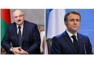 Lukashenko ve Macron, Ukrayna ve Avrupa güvenliğindeki olayları görüştü