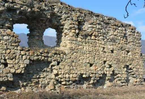 Azerbaigian - Fortezza di Anig - un monumento distrutto durante l'invasione dell'Orda d'Oro