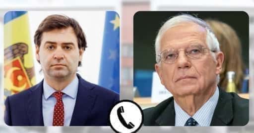 Moldova - Popescu had a conversation with Borrell: We discussed security in the region
