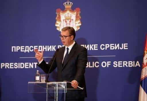 Serbia - Vučić przemówi na sesji rządu