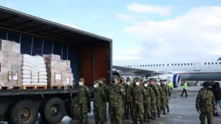 De Griekse regering heeft munitie en medicijnen naar Oekraïne gestuurd