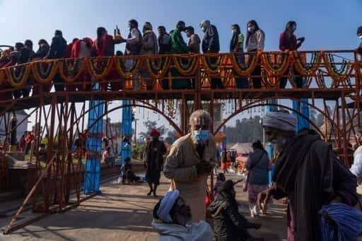 Foto: il festival indù Maha Shivaratri celebrato in Nepal, India