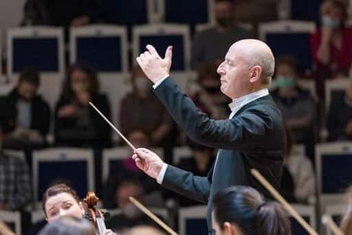 Russia - Conductor Paavo Järvi performed in Moscow
