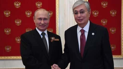 Putin and Tokayev discussed the situation in Ukraine by phone