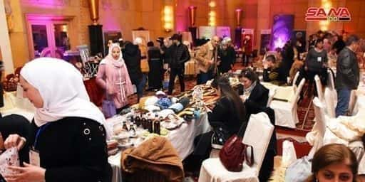 Aleppo är värd för Jasmine Women's Festival