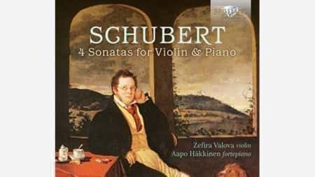 Zefira Valova je posnela violinske sonate Schuberta