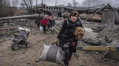 Die Ukraine sagt, Russland verstärkt den Beschuss von Wohngebieten