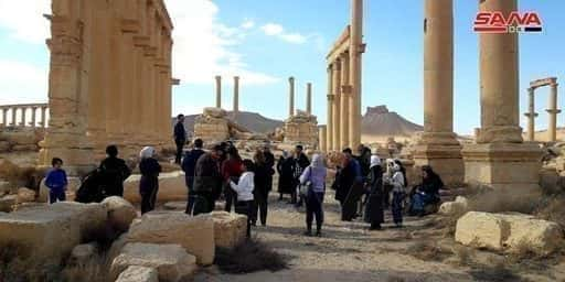 Suriyanın qədim Palmiraya elmi ekskursiyası haqqında