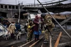 Ukrajina razstrelila ruski načrt za humanitarne koridorje