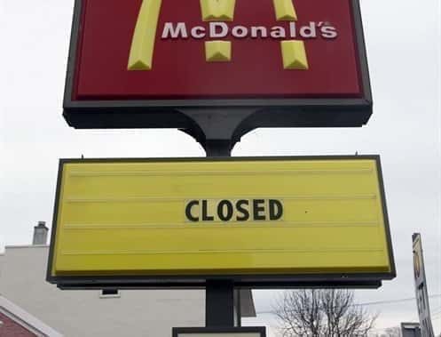 McDonald’s тимчасово закриває ресторани в Росії у відповідь на вторгнення в Україну