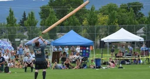 Канада - шотландский фестиваль и Highland Games возвращаются в Пентиктон