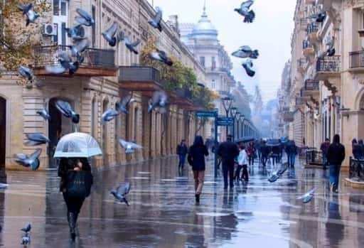 Утре ще вали в Баку и на Апшеронския полуостров