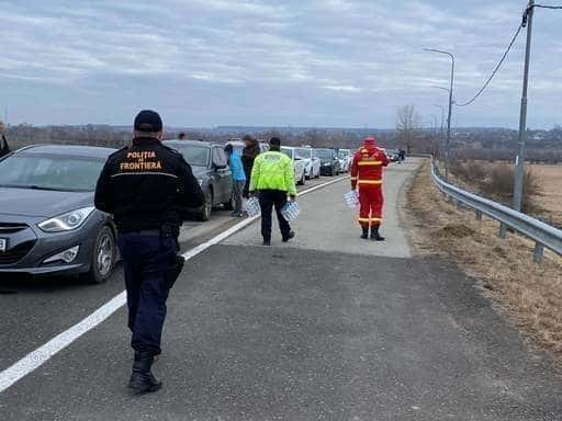 Grenzpolizei: Über 340.000 ukrainische Staatsbürger sind seit Kriegsbeginn nach Rumänien eingereist